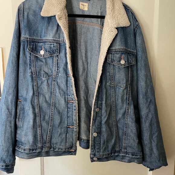 Gap 1969 sherpa lined jean jacket - Picture 2 of 5